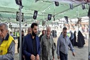 ببینید سفر معاون وزیر راه و شهرسازی به خوزستان و بازدید از پایانه مرزی شلمچه(۲)
