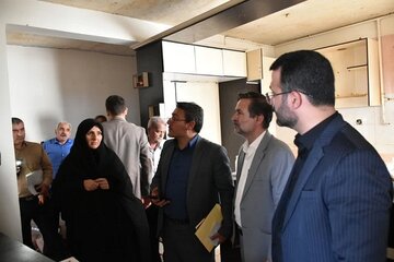 ببینید| بازدید مسئولان قضایی استان سمنان از آخرین وضعیت خانه های ناایمن مسکن مهر سمنان