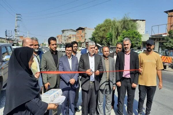 بهرهبرداری از  ۲۵ کیلومتر روکش آسفالت راههای فرعی و روستایی شهرستان قائمشهر مازندران