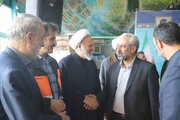 ببينيد | حضور همكاران ادارهكل راهداري و حملونقل جادهاي استان اصفهان در آيين گراميداشت هفته دولت