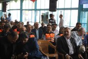 ببينيد | حضور همكاران ادارهكل راهداري و حملونقل جادهاي استان اصفهان در آيين گراميداشت هفته دولت