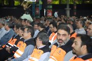 ببينيد | حضور همكاران ادارهكل راهداري و حملونقل جادهاي استان اصفهان در آيين گراميداشت هفته دولت