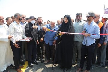 بهره برداری از جاده کنگان دیر