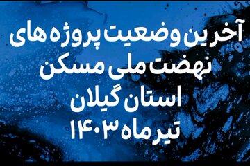 آخرین وضعیت نهضت ملی مسکن استان گیلان به روایت فیلم های هوایی