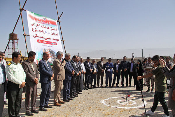 ویدیو| آغاز عملیات اجرای ۳ طرح عمرانی بزرگ در شهر جیرفت جنوب کرمان کلنگ زنی