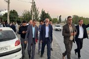 ببینید|بازدید میدانی مهندس علی زندی فر مدیر کل راهداری و‌حمل و‌نقل جاده ای استان البرز بهمراه دکتر علی حدادی نماینده حوزه شهرستان های  ساوجبلاغ ،نظرآباد،طالقان و چهارباغ در‌مجلس شورای اسلامی