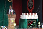 ببینید| برگزاری اولین همایش تجلیل از خادمین اباعبدالله الحسین (ع) در شهر جدید رامشارسیستان و بلوچستان