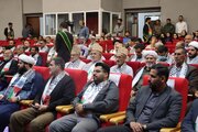 ببینید| برگزاری اولین همایش تجلیل از خادمین اباعبدالله الحسین (ع) در شهر جدید رامشارسیستان و بلوچستان