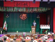 ببینید| برگزاری اولین همایش تجلیل از خادمین اباعبدالله الحسین (ع) در شهر جدید رامشارسیستان و بلوچستان