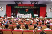 ببینید| برگزاری اولین همایش تجلیل از خادمین اباعبدالله الحسین (ع) در شهر جدید رامشارسیستان و بلوچستان