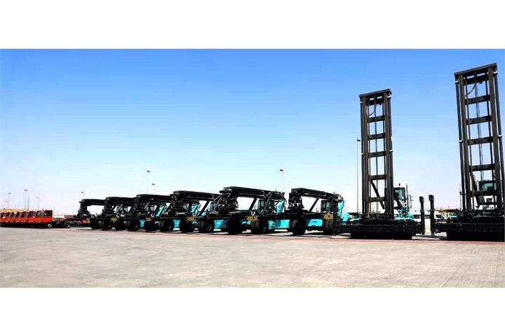 ۹ دستگاه ماشینآلات جدید به ناوگان تجهیزاتی بندر خرمشهر اضافه شد  بندر خرمشهر