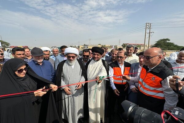 پل جدید «سیدرضا» گناوه افتتاح شد پل سید رضا بوشهر
