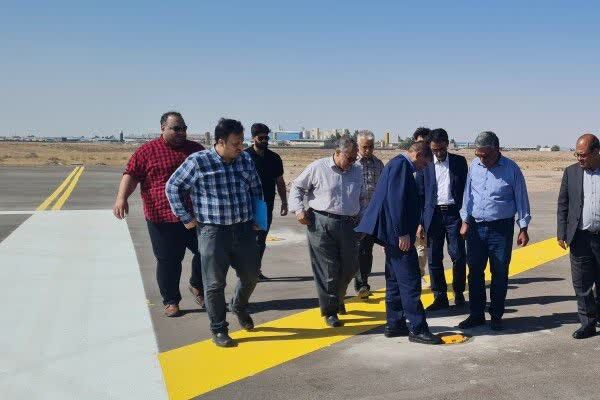 فرودگاه شهدای سیرجان مجددا به استقبال پروازها میرود بازدید