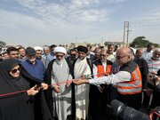 ببینید| افتتاح پروژه احداث پل «سید رضا» شهرستان گناوه استان بوشهر