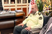 ببینید|همزمان با فرارسیدن هفته نیروی انتظامی ‌،مدیر کل راهداری و حمل و نقل جاده ای استان البرز  بهمراه رئیس پلیس راه البرز،معاونین راهداری ،فنی و‌راه های روستایی ،توسعه مدیریت و منابع ،حراست و‌روابط عمومی با سردار هداوند فرمانده انتظامی استان البرز دیدار کردند