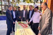ببینید|همزمان با فرارسیدن هفته نیروی انتظامی ‌،مدیر کل راهداری و حمل و نقل جاده ای استان البرز  بهمراه رئیس پلیس راه البرز،معاونین راهداری ،فنی و‌راه های روستایی ،توسعه مدیریت و منابع ،حراست و‌روابط عمومی با سردار هداوند فرمانده انتظامی استان البرز دیدار کردند
