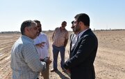 ببینید |بازدید مدیرکل راه و شهرسازی استان سمنان از آماده سازی سایت نهضت ملی مسکن سمنان