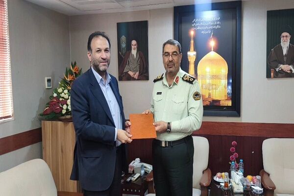 دیدار مدیرکل راه و شهرسازی خراسان رضوی با فرمانده نیروی انتظامی استان اداره کل راه و شهرسازی خراسان رضوی