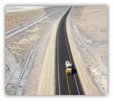 در نیمه اول امسال 255 کیلومتر از راه های استان هرمزگان آسفالت شد Rah_Asli