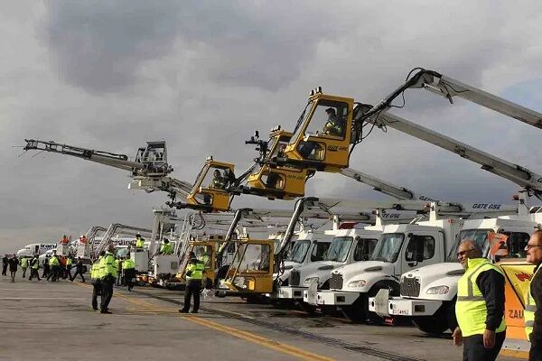 هماهنگی فرودگاه مهرآباد و شهرداری منطقه ۹ تهران در حوزه مدیریت بحران عملیات زمستانی فرودگاه مهرآباد
