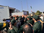 ببینید | ورود پیکر سردار سرلشکر شهید عباس نیلفروشان به فرودگاه بینالمللی شهید هاشمینژاد مشهدمقدس