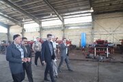 ببينيد | بازدید مدیرکل و معاونین ادارهکل راهداری و حملونقل جادهای استان اصفهان از کارگاه بازسازی ماشینآلات راهداری