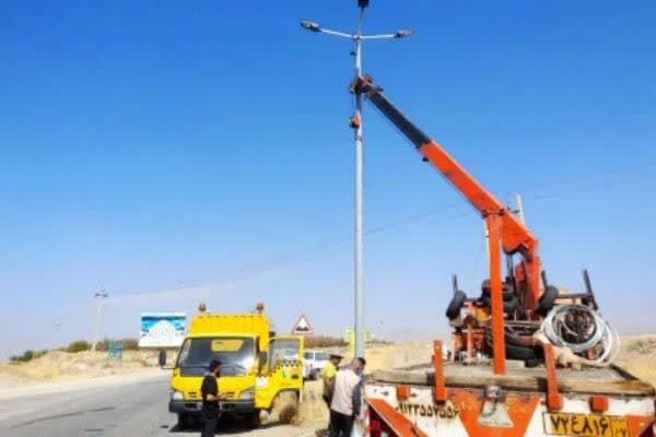 ایمن سازی ۲ تقاطع همسطح مستعد حادثه در راههای بخش نوبران شهرستان ساوه  شجاع