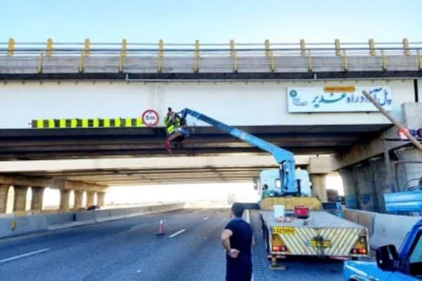 ۵ اقدام مهم راهداران برای افزایش سطح ایمنی آزادراه ساوه - تهران  شجاع