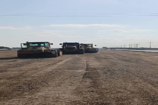 اجرای عملیات بهسازی قطعه دوم محور  پایانه مرزی ریمدان در جنوب سیستان و بلوچستان  بهسازی محور ریمدان