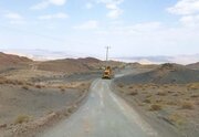 تسطیح راه های روستایی شهرستان نهبندان