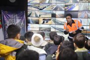 ببينيد | بازديد دانشآموزي از مركز مديريت راههاي استان اصفهان