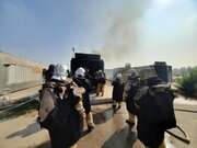 ببینید | برگزاری دوره آموزشي «رفتارشناسي حريق» بهمیزبانی فرودگاه بینالمللی شهید هاشمینژاد مشهد