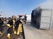 ببینید | برگزاری دوره آموزشي «رفتارشناسي حريق» بهمیزبانی فرودگاه بینالمللی شهید هاشمینژاد مشهد