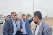 ببینید | بازدید مدیرکل راه و شهرسازی خوزستان و نماینده مردم شریف دزفول در مجلس از پروژه های راهسازی شهرستان