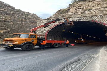 سیستم روشنایی تونل‌های کارون ۴ تعمیر و تجهیز شد