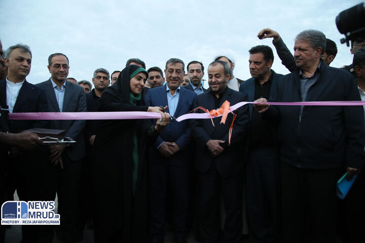 ۶۰ کیلومتر باند دوم محورهای خراسان جنوبی افتتاح شد ببینید | افتتاح ۶۰ کیلومتر باند دوم محورهای خراسان جنوبی با حضور وزیر راه و شهرسازی