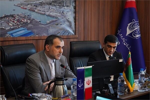 سرکنسول ترکمنستان از ظرفیتهای ترانزیتی بندر امیرآباد بازدید کرد سرکنسول گر ترکمنستان
