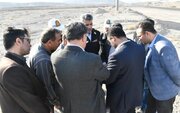 ببینید | بازدید مسئولان استان سمنان از سه راهی سرخه-کوهدشت