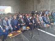 ببينيد | افتتاح زیرگذر شهدای کارگر نجف آباد باحضور استاندار اصفهان