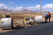 ببينيد | اجراي پروژه‌هاي راهداري در شهرستان فريدون‌شهر