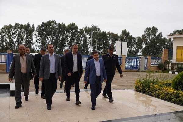 بازدید مدیر عامل سازمان بنادر و دریانوردی از پروژههای عمرانی بندر امیرآباد بازدید