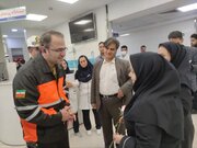 ببينيد | بازديد از اورژانس آسيبديدگان سوانح رانندگي اصفهان بمناسبت روز جهاني يادمان قربانيان سوانح رانندگي