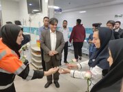 ببينيد | بازديد از اورژانس آسيبديدگان سوانح رانندگي اصفهان بمناسبت روز جهاني يادمان قربانيان سوانح رانندگي