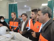 ببينيد | بازديد از اورژانس آسيبديدگان سوانح رانندگي اصفهان بمناسبت روز جهاني يادمان قربانيان سوانح رانندگي