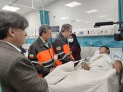 ببينيد | بازديد از اورژانس آسيبديدگان سوانح رانندگي اصفهان بمناسبت روز جهاني يادمان قربانيان سوانح رانندگي