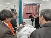 ببينيد | بازديد از اورژانس آسيبديدگان سوانح رانندگي اصفهان بمناسبت روز جهاني يادمان قربانيان سوانح رانندگي