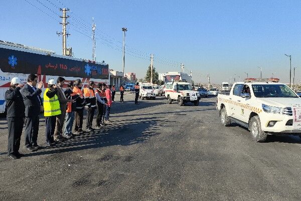 برگزاری مانور روز بدون حادثه رانندگی با هدف افزایش ضریب ایمنی تردد در لرستان  مانور