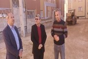 بازدید سر زده مدیر کل راه و شهرسازی شرق استان سمنان (شاهرود)از ادامه پیشرفت محوطه سازی پروژه  سنگسر شاهرود