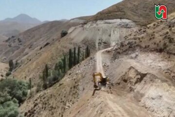 ویدیو|مراحل احداث و آسفالت محور روستایی امیرنان-کذلک در شهرستان طالقان توسط اداره کل راهداری و حمل و نقل جاده ای استان البرز