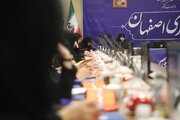 ببينيد | آيين گراميداشت پويش سوگند براي ايمني (سبا) ويژه مشاوران امور بانوان دستگاههاي اجرايي استان اصفهان